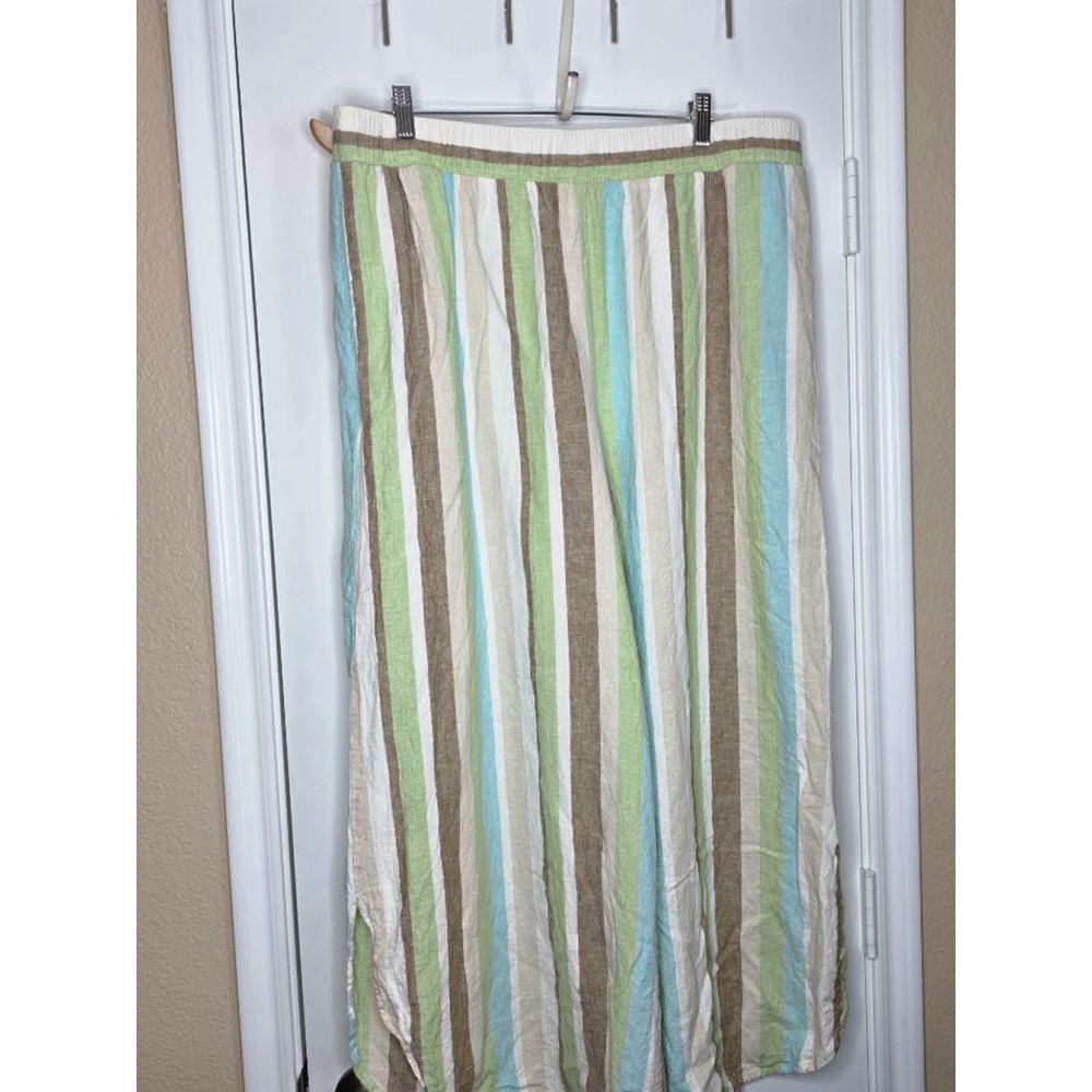 Cato Striped Capri Pants Women’s Size 18/20W - Picture 2 of 5